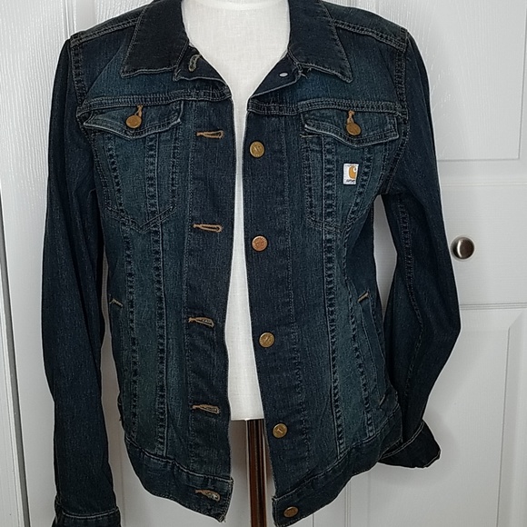 Carhartt Jackets & Blazers - Carhartt denim jean jacket